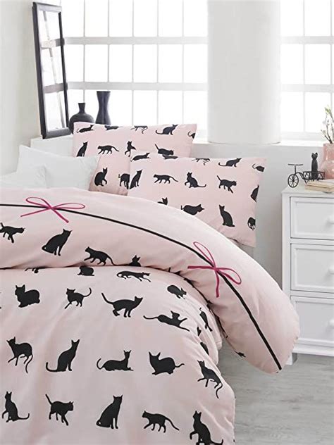 Decomood Cats Bedding Set Cats Themed Fullqueen Size Quiltduvet