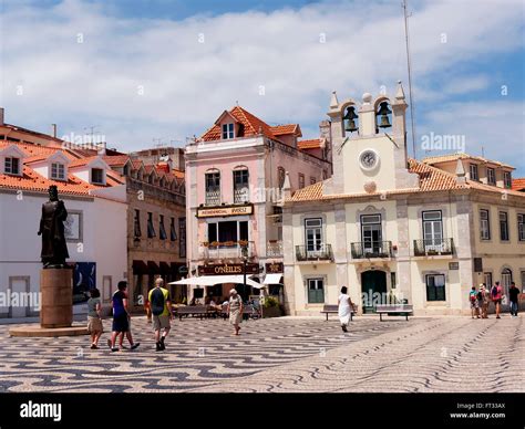 Cascais Is A Coastal Town And A Holiday Resort In Portugal With A Beach