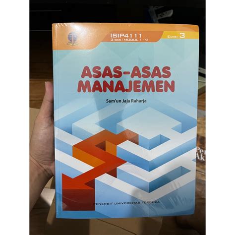 Jual ASAS ASAS MANAJEMEN ISIP4111 BUKU MODUL UT Shopee Indonesia