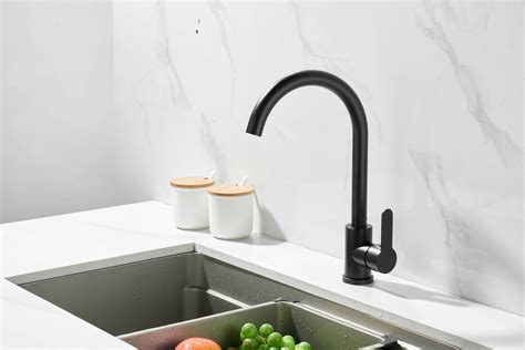 S S 304 Stainless Steel Kitchen Faucet Stainless Steel Faucet Matte