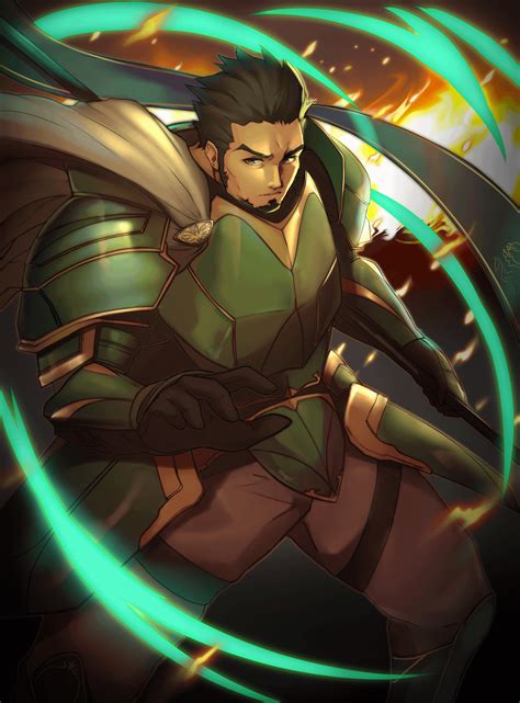 Gilliam, the stoic and proud knight, by @art_cerealex (He's canonically