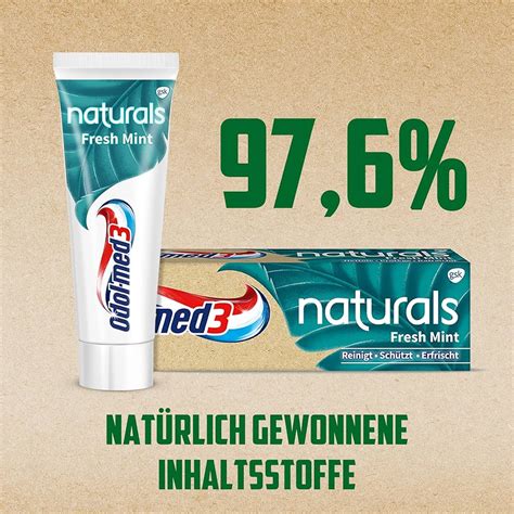 Zustand Amphibisch Schilling Odol Med Naturals Spucke Plateau Taube