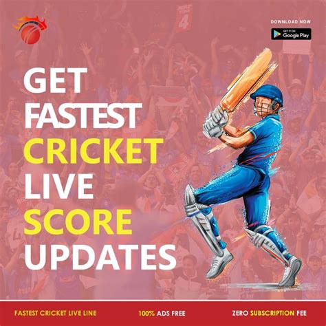 Gest Fastest Cricket Score Updates Only On Cricket Fast Line Download Now Cricket