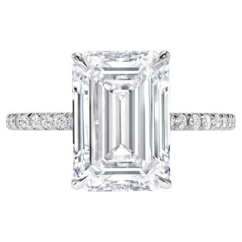 Gia Certified 6 32 Carat Asscher Cut Diamond Engagement Ring For Sale At 1stdibs 1 Carat