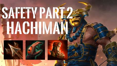 Sustain In Lane Hachiman Carry Gameplay Smite Conquest Youtube