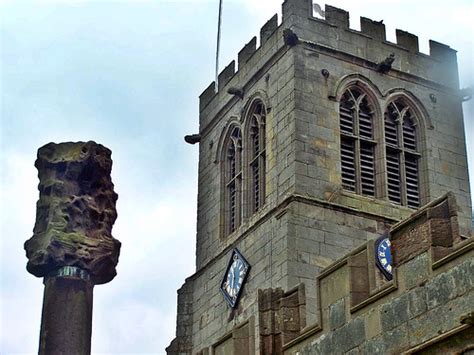 Wales Flintshire Hanmer Preaching Cross 2 Figures Knee Flickr