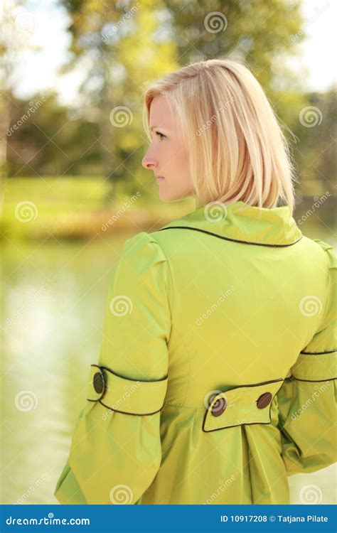 Green Portrait Stock Photo Image Of Female Relaxation 10917208