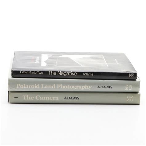 Signed Ansel Adams Photography Books Including "The Camera" and "The ...