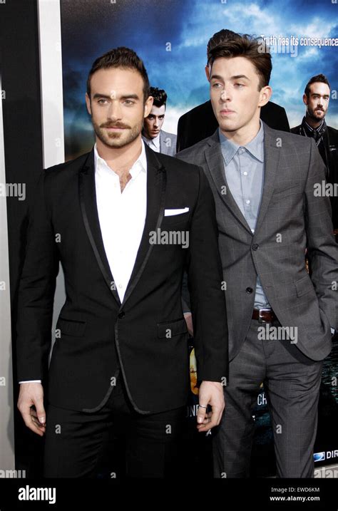 Joshua Sasse And Matthew Beard At The Los Angeles Premiere Of Rogue Held At The Arclight