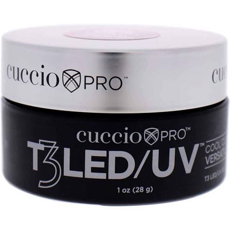 Cuccio Pro T3 Cool Cure Versatility Controlled Leveling Opaque Nude Pink 1oz Nail Gel