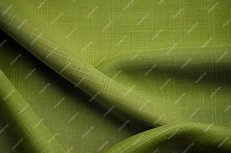 Premium AI Image | green fabric with a green background and a green fabric with a pattern.