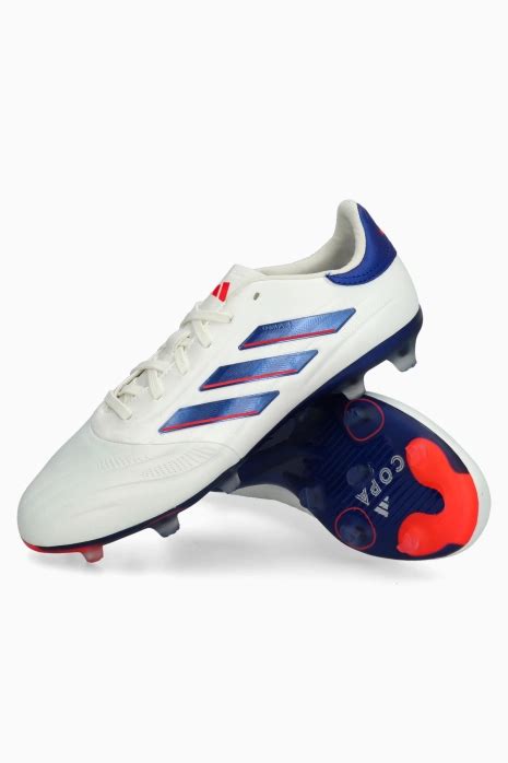 Korki adidas Copa Pure II Elite FG Junior Biały Buty piłkarskie