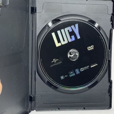 Lucy DVD Scarlett Johansson Morgan Freeman Min Sik Choi VERY GOOD