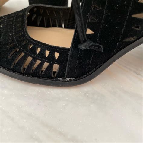 Vince Camuto Shoes Tarita Laser Cut Suede Shoes Size Poshmark