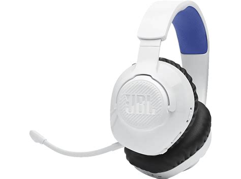 Jbl Quantum 360p Wl Whiteblue Over Ear Gaming Headset Bluetooth Weiß