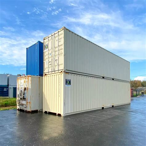 Container 40 Pieds High Cube Prix Dernier Voyage Et Neuf Boxinnov