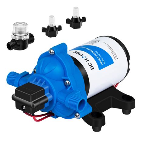 Buy 12 Volt Rv Fresh Water Diaphragm Pump 12v 35gpm 45psi On Demand Self Priming Water Pressure