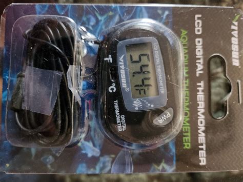 Vivosun Lcd Digital Aquarium Thermometer Fish Tank Water Terrarium Ebay