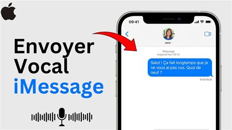 Comment Faire Un Vocal Sur Imessage Facile Youtube