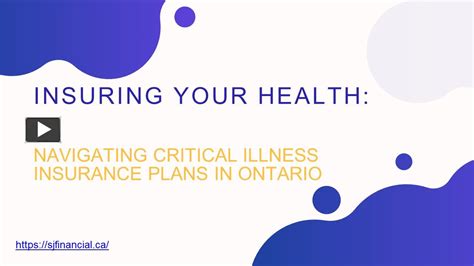 Ppt Navigating Critical Illness Insurance Plans In Ontario Powerpoint