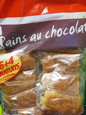 Pains au chocolat - Auchan - 900 g