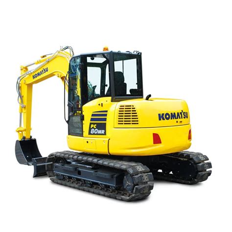 Excavadora mediana PC80MR 5 Komatsu Europe con orugas diésel