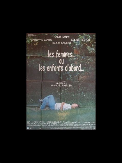 Affiche Du Film Femmes…ou Les Enfants Dabord Les Cinemaffiche