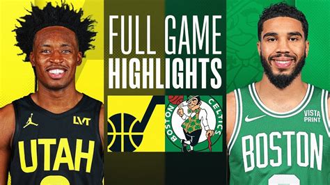 Boston Celtics Vs Utah Jazz Full Game Highlights Jan 5 NBA Regular