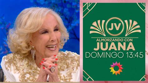 Mirtha No Se Guarda Nada Y Ya Tiene Los Invitados Para La Mesaza Del