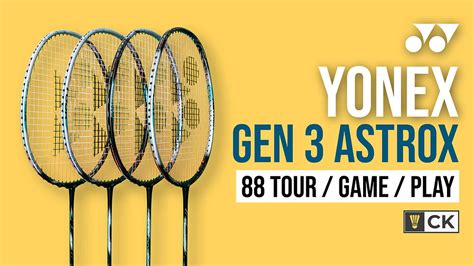 Yonex Astrox S D Tour Game Play Gen Badminton Racket Review