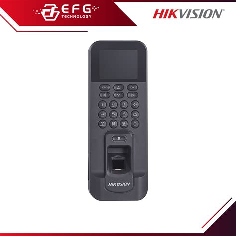 Ds K1t804mf Fingerprint Access Control Terminal With Time Attendance