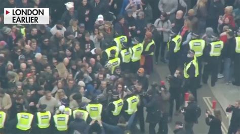 Anti Lockdown Protest Erupts In London Fox News Video