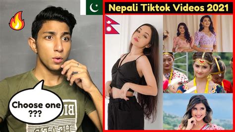 Pakistani Reaction On Nepali Tiktok Videos Ft Simpal Kharel Bina Raut