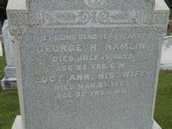 Lucy Ann Blair Hamlin Memorial Find A Grave