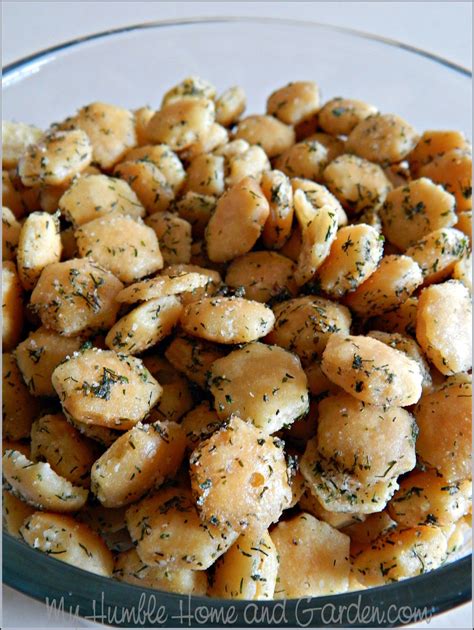 Seasoned Oyster Crackers 5 Unique Flavors You Re Sure To Love My Humble Home And Garden