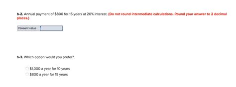 Solved Calculate The Present Value Of The Following A 1