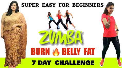 Bye Bye Belly Fat 🔥 7 Mins Easy Zumba Dance Workout For Beginners At Home Zumba For Weight