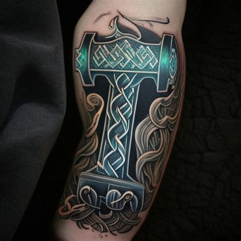 58 Mjolnir Tattoo Ideas - TattooClue.com