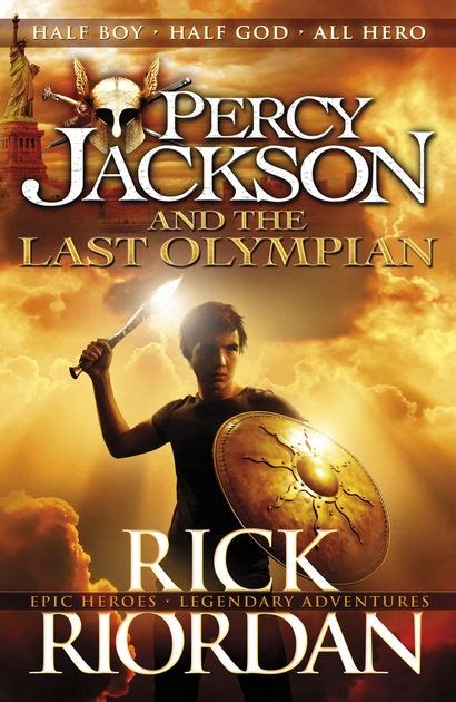 Percy Jackson Percy Jackson Et Les Olympiens Tome 5 Le Dernier