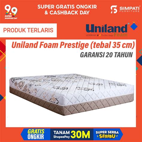 Jual Uniland Foam Prestige Tebal Cm Shopee Indonesia