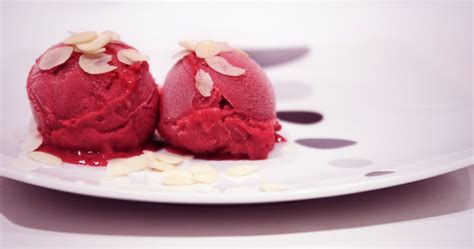 Sorbet Au Poivron Et La Framboise