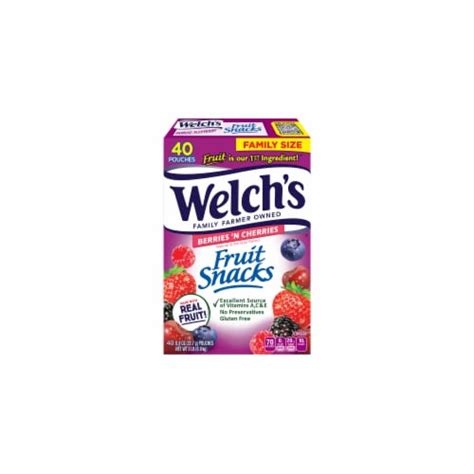 Welch S Berries N Cherries Fruit Snacks Oz Ct Pack Of