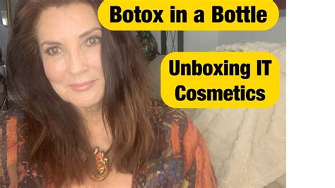 Botox In A Bottle And Unboxing It Cosmetics Youtube