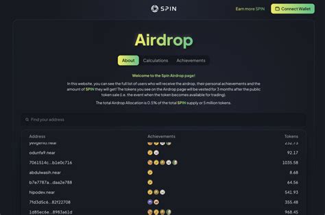 Spin SPIN Token Airdrop Guide How To Get A Second Airdrop