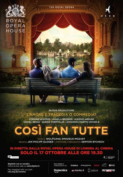 Poster Royal Opera House Così Fan Tutte