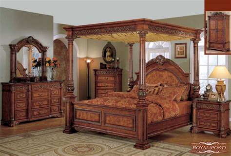 Cherry Wood Canopy Bedroom Sets Finally Purchased Our Dream Bed