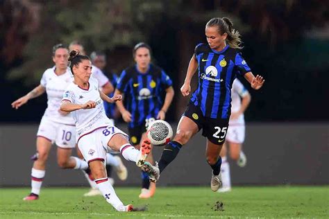 Fiorentina Inter Femminile Ultima Partita Serie A In Diretta Rai