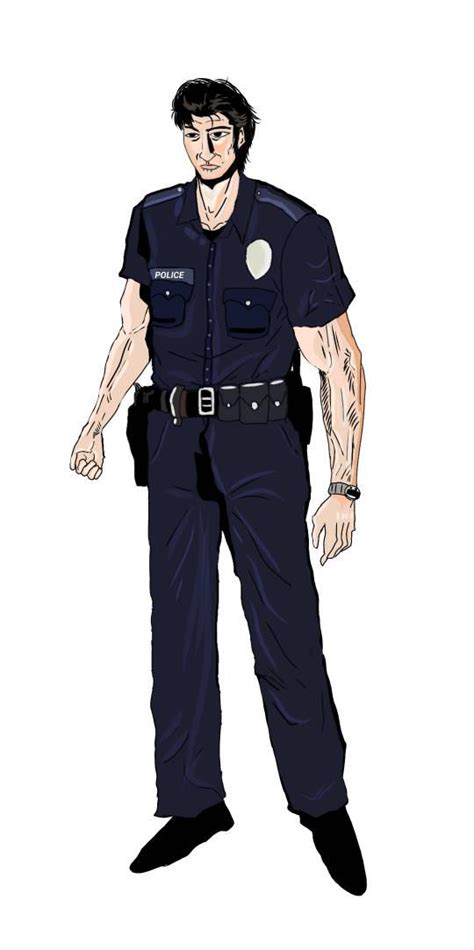 LAPD police uniform by Florinfni on DeviantArt