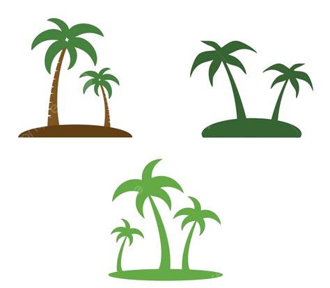 Palm Icon Frond Seaside Coconut Vector Frond Seaside Coconut Png And