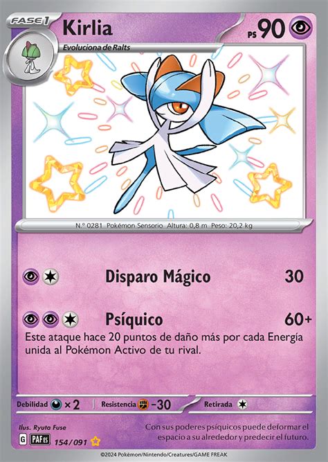 Kirlia Destinos De Paldea Trading Card Game Pok Mon